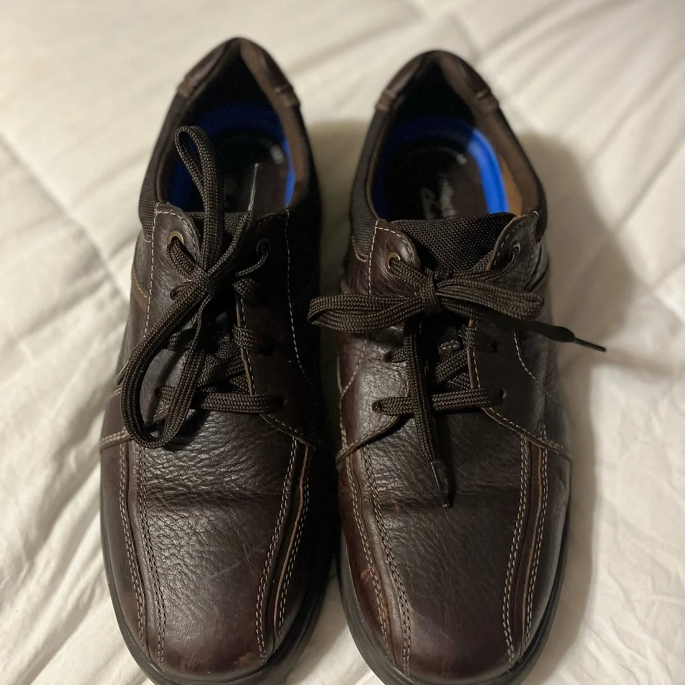 Clarks Men's Leather Casual Shoes‎ 11.5 Comfort